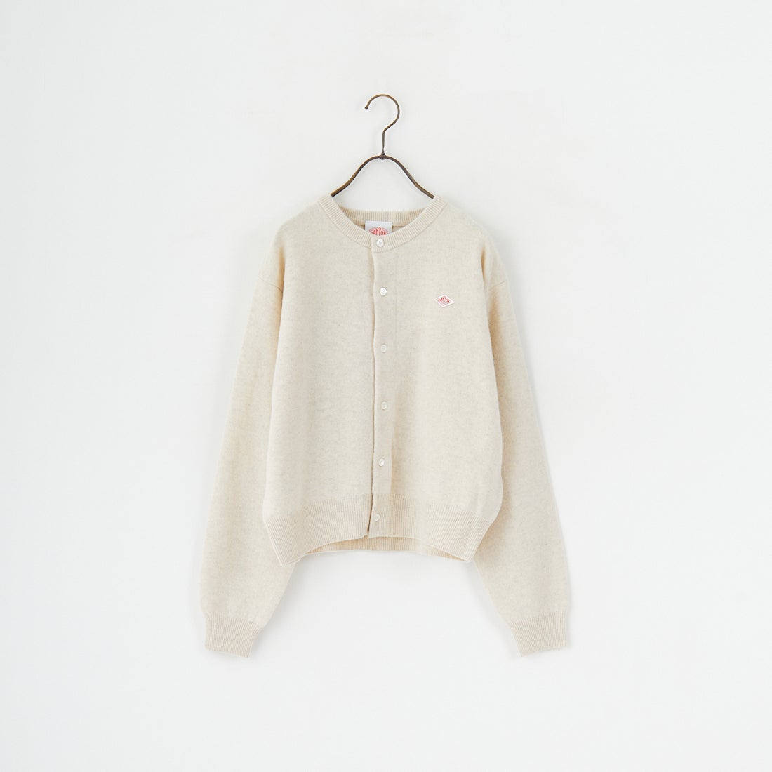 DANTON [ダントン] ラムウール クルーネックカーディガン [DT-D0031LMW