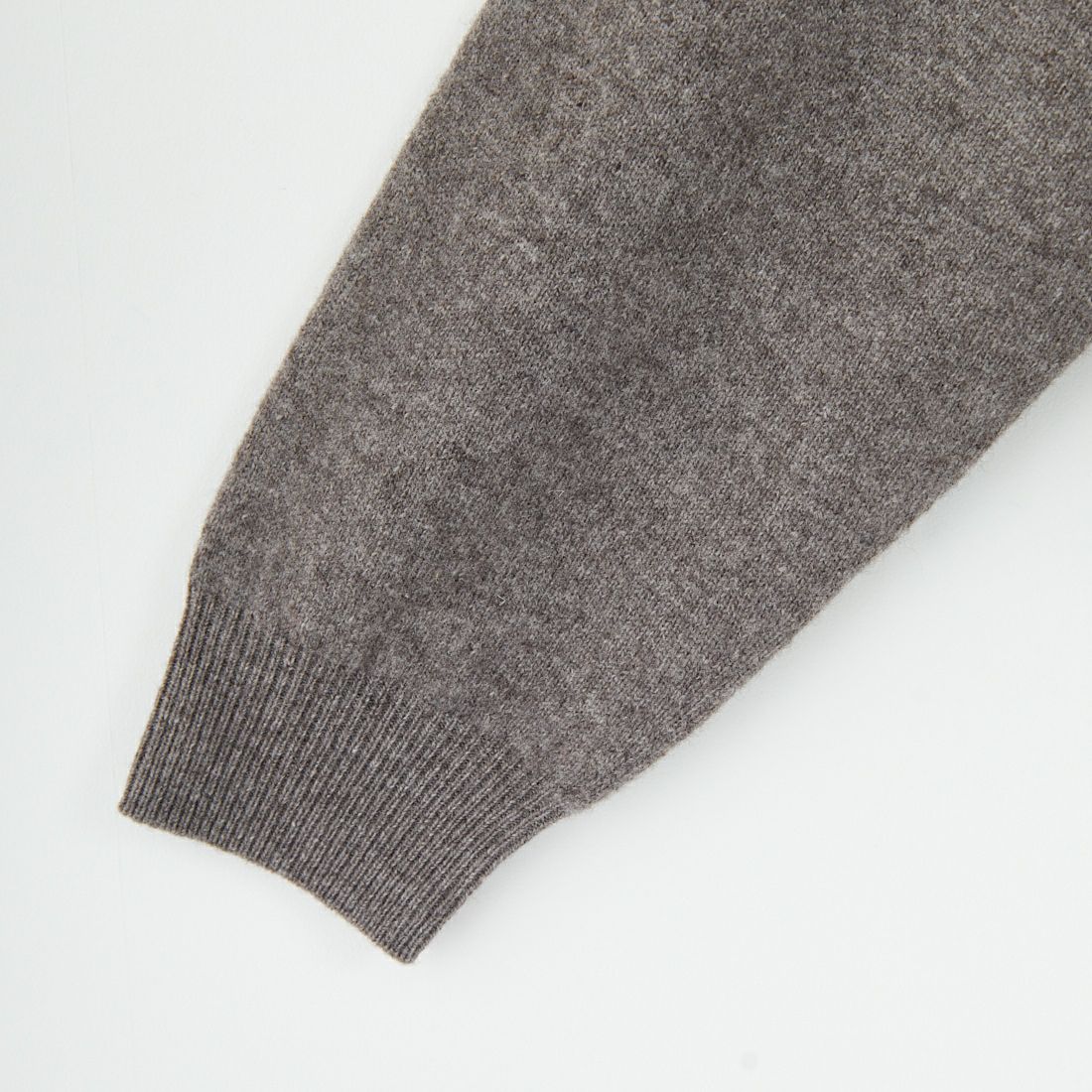 DANTON [ダントン] ラムウール クルーネックカーディガン [DT-D0031LMW] TAUPE