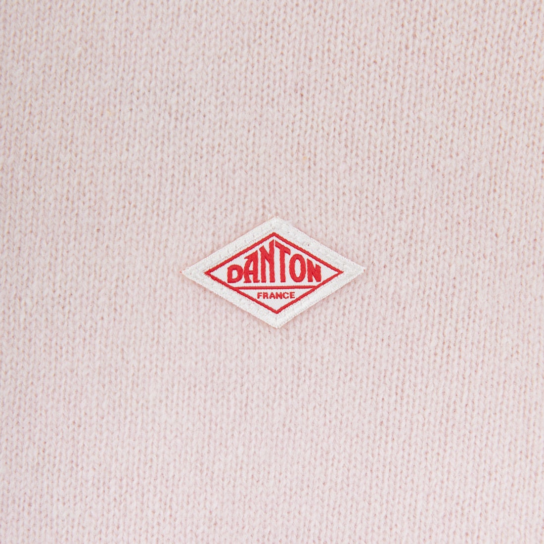 DANTON [ダントン] ラムウール クルーネックカーディガン [DT-D0031LMW] PALE PINK