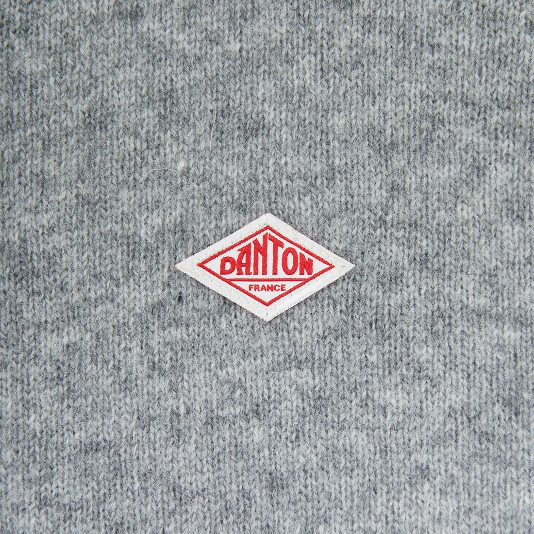 DANTON [ダントン] ラムウール クルーネックカーディガン [DT-D0031LMW] LT.GREY