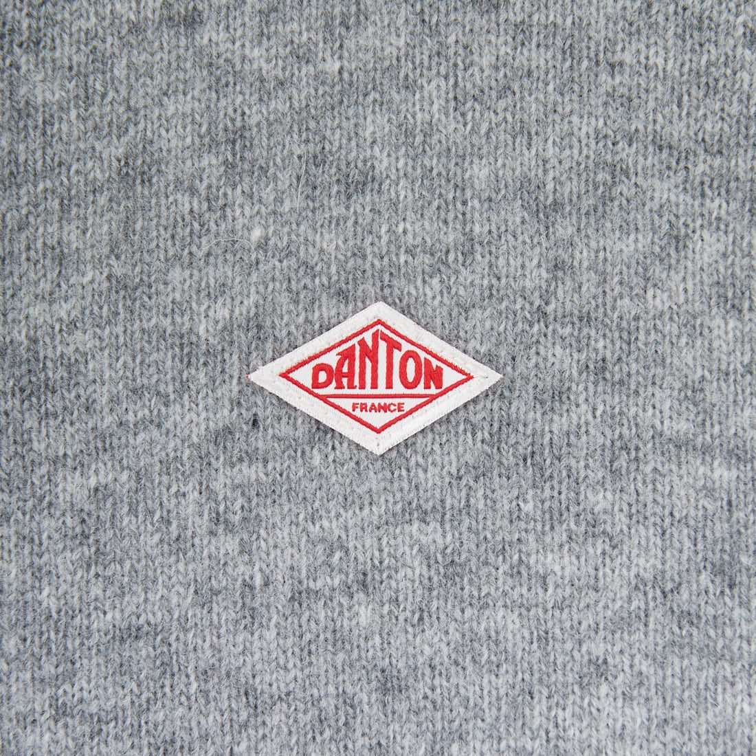 DANTON [ダントン] ラムウール クルーネックカーディガン [DT-D0031LMW] LT.GREY