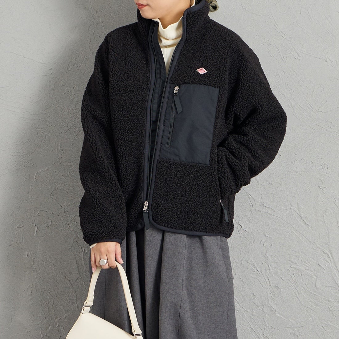 BLACK&&モデル身長：156cm 着用サイズ：S&&