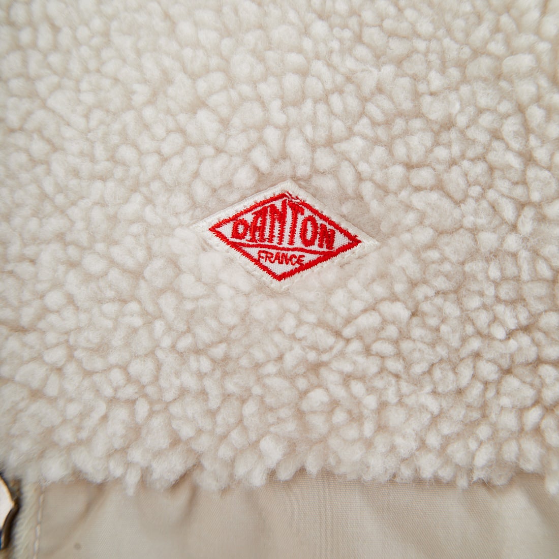 DANTON [ダントン] スタンドカラーボアジャケット [DT-A0194LBA] OYSTER