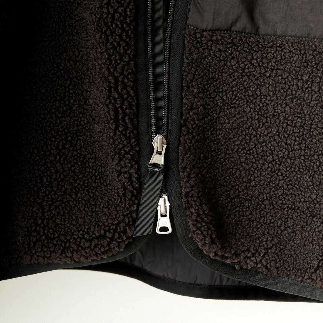 DANTON [ダントン] スタンドカラーボアジャケット [DT-A0194LBA] BLACK