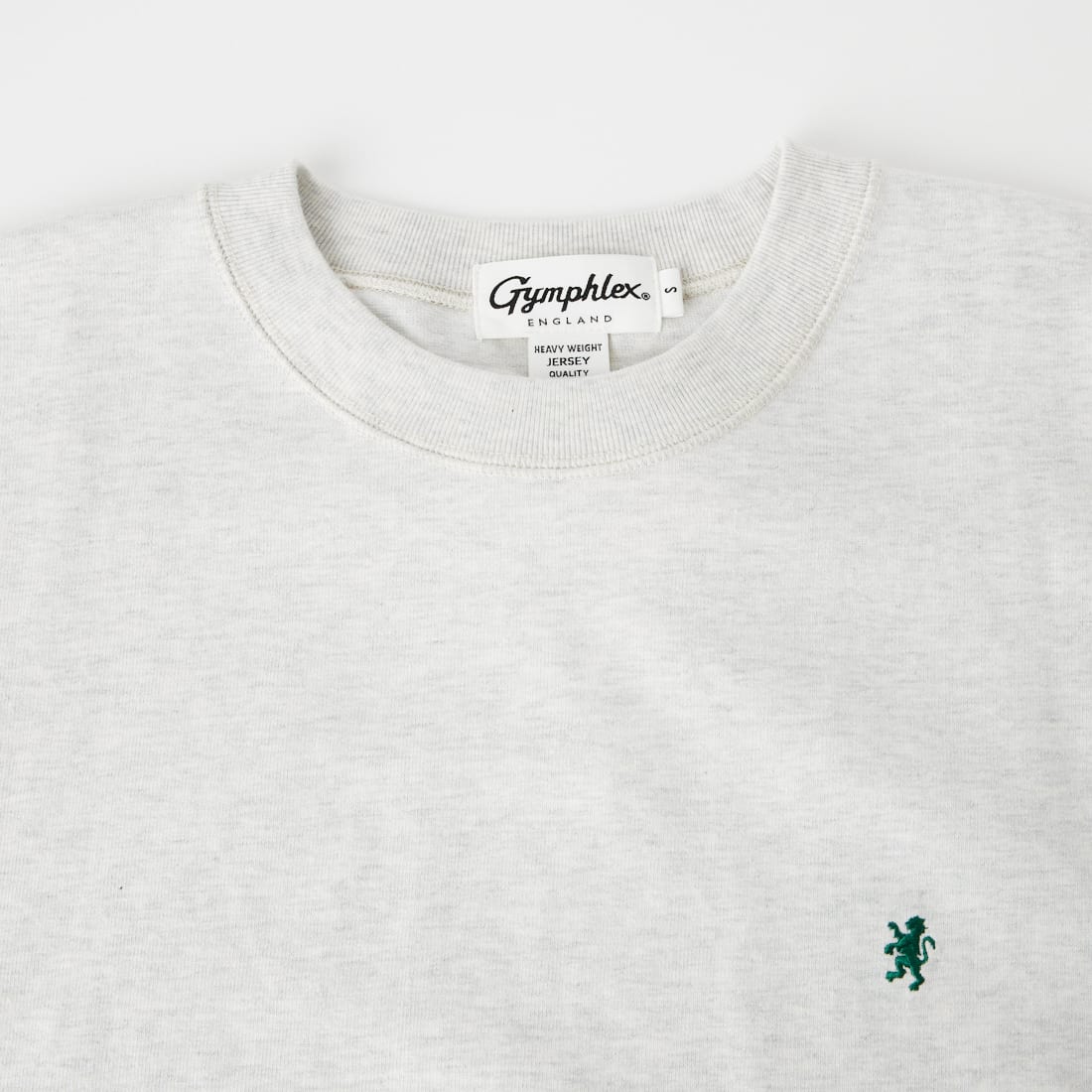 Gymphlex [ジムフレックス] ヘビーウェイトジャージー ロングスリーブTシャツ [GY-C0389HWJ] H.LT.GREY