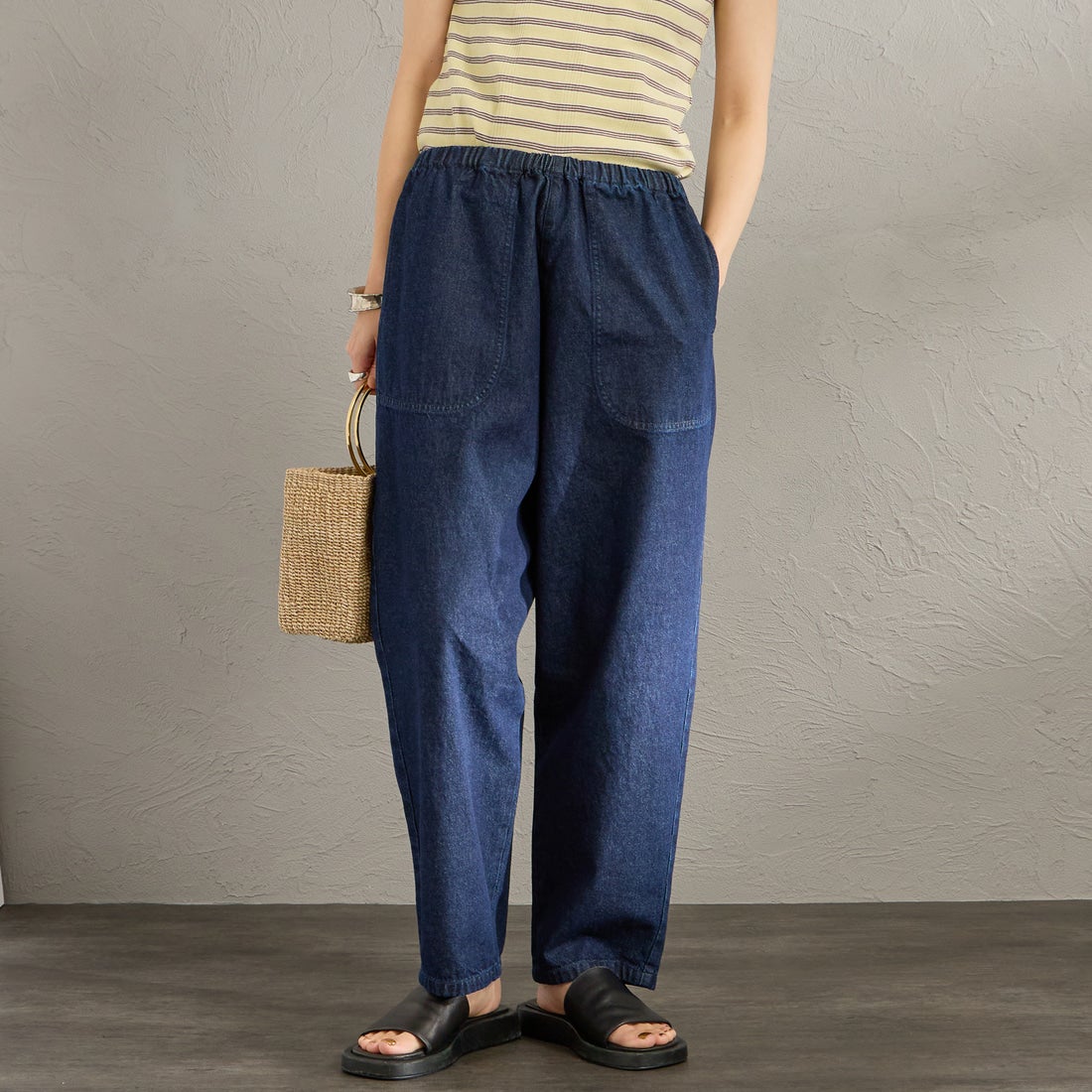 INDIGO&&モデル身長：158cm 着用サイズ：36&&