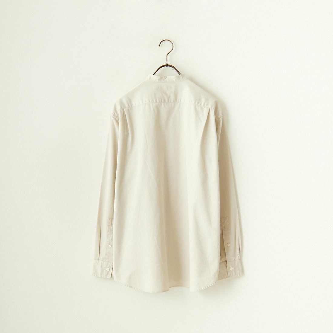 Gymphlex [ジムフレックス] バンドカラーシャツ [GY-B0245BIT] SAND BEIGE