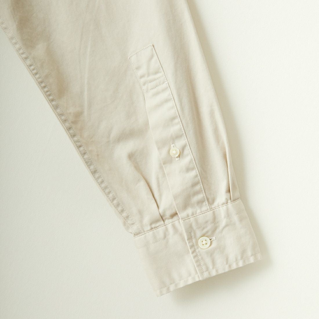 Gymphlex [ジムフレックス] バンドカラーシャツ [GY-B0245BIT] SAND BEIGE