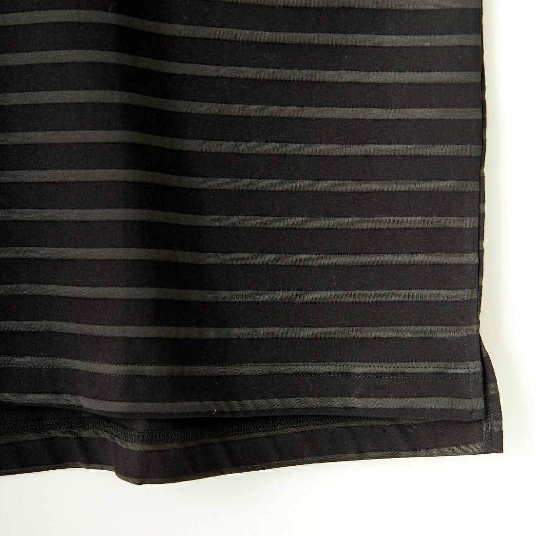 mizuiro ind [ミズイロインド] オパール加工プリントワイドプルオーバー [3-210034] 99 BLK BD