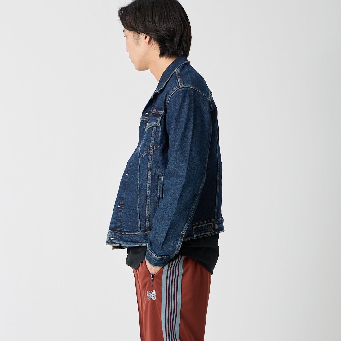 LEVI'S [リーバイス] 3rdトラッカージャケット [72334-03] 22 COLUSA &&モデル身長：179cm 着用サイズ：M&&