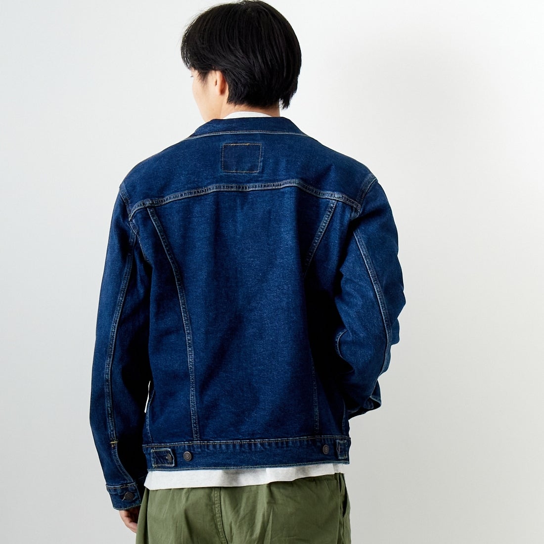LEVI'S [リーバイス] 3rdトラッカージャケット [72334-03] 22 COLUSA &&モデル身長：179cm 着用サイズ：L&&