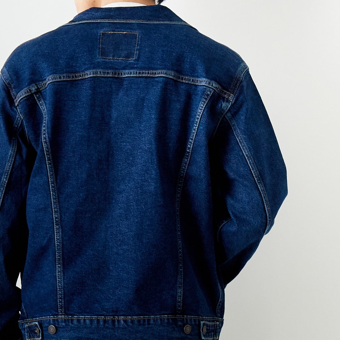 LEVI'S [リーバイス] 3rdトラッカージャケット [72334-03] 22 COLUSA &&モデル身長：179cm 着用サイズ：L&&