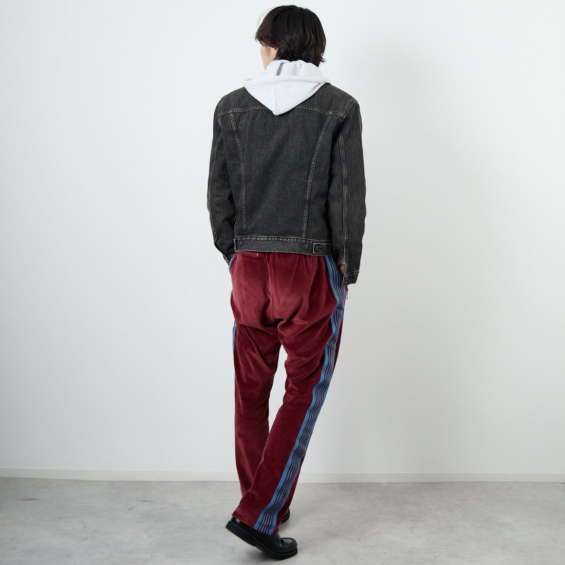 LEVI'S [リーバイス] トラッカージャケット [72334-05] 84 BLOW AW &&モデル身長：179cm 着用サイズ：M&&