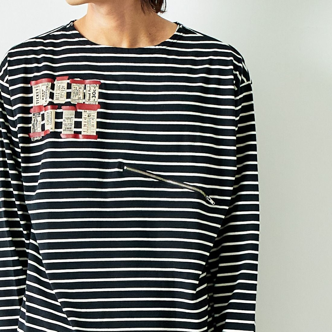 ILL ONE EIGHTY [イル ワンエイティ] チケットTシャツ [ILL242-09] BLACK