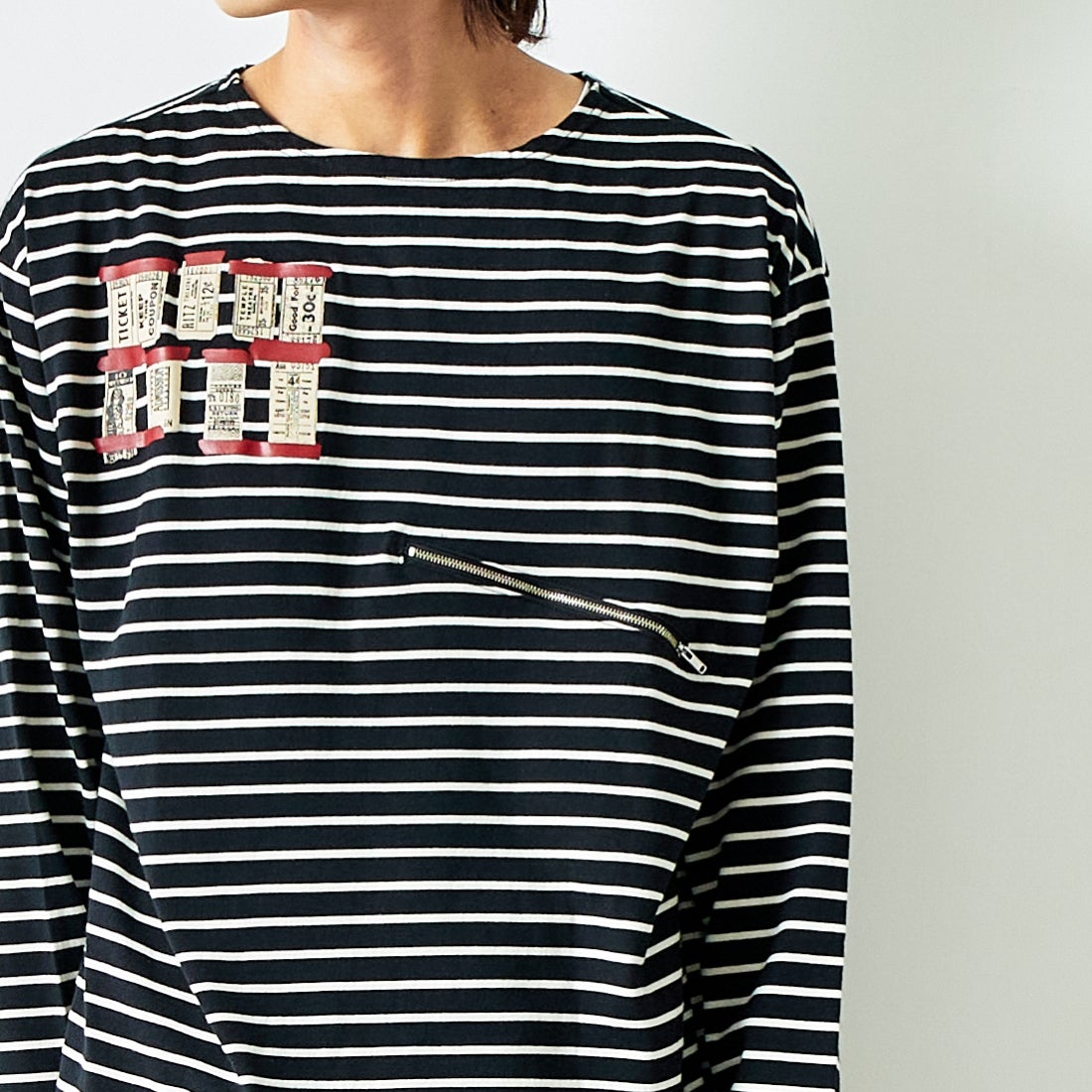 ILL ONE EIGHTY [イル ワンエイティ] チケットTシャツ [ILL242-09] BLACK