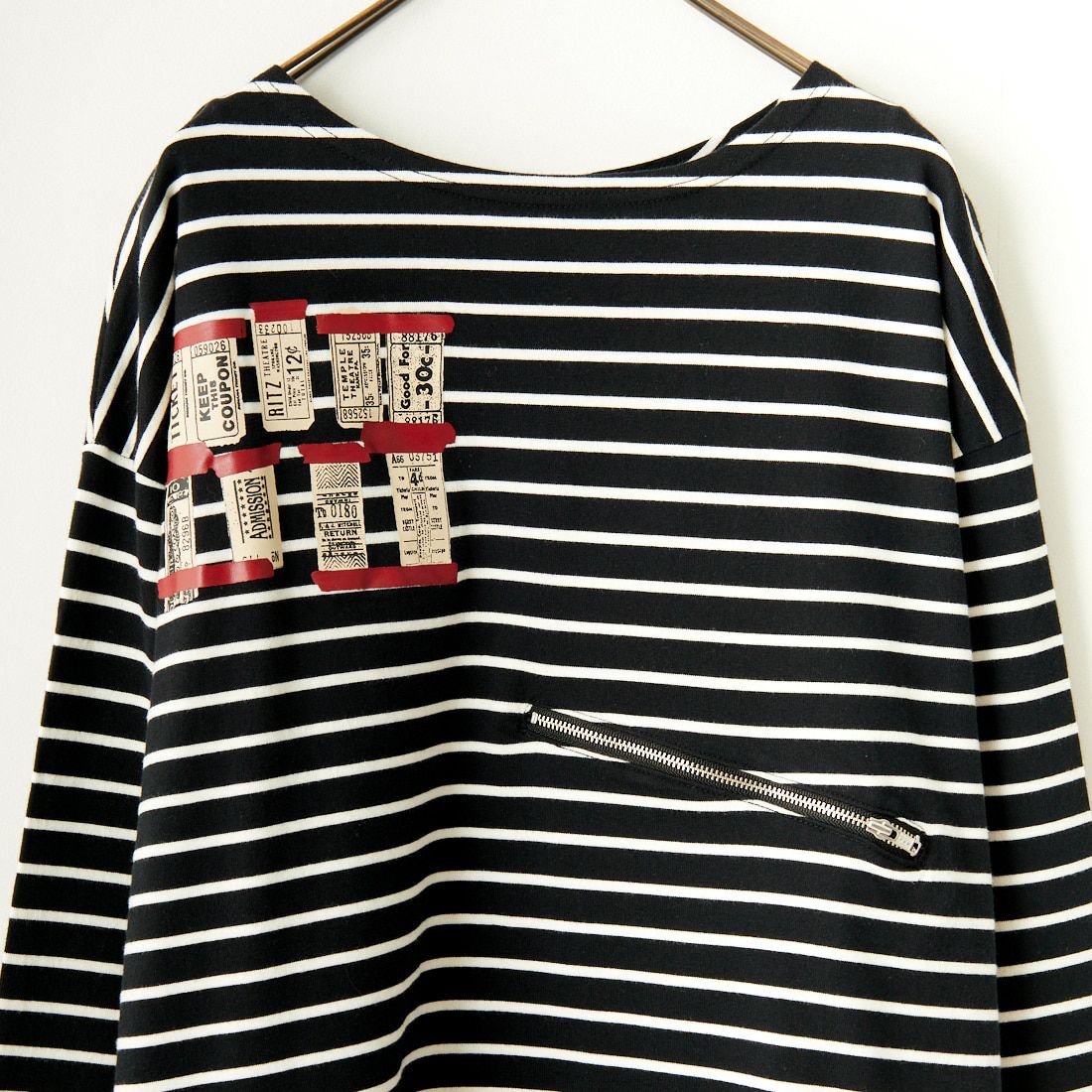 ILL ONE EIGHTY [イル ワンエイティ] チケットTシャツ [ILL242-09] BLACK