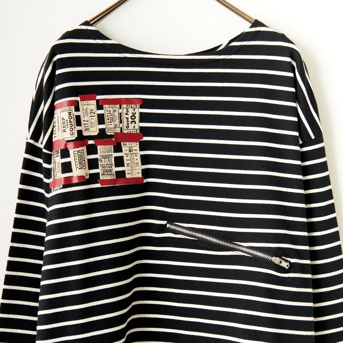 ILL ONE EIGHTY [イル ワンエイティ] チケットTシャツ [ILL242-09] BLACK