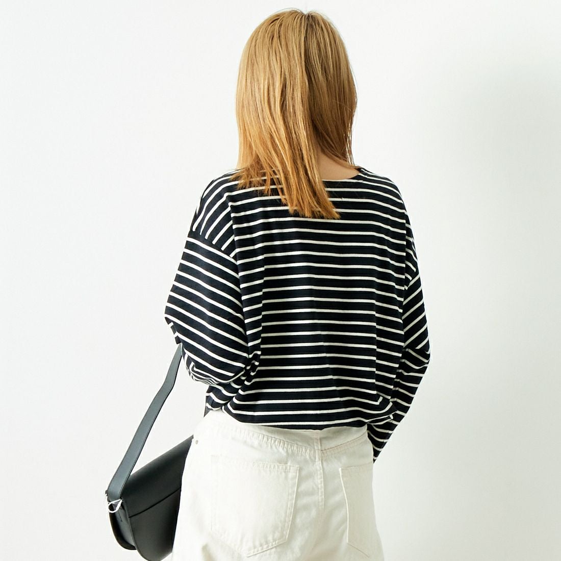 ILL ONE EIGHTY [イル ワンエイティ] チケットTシャツ [ILL242-09] BLACK &&モデル身長：167cm 着用サイズ：S&&