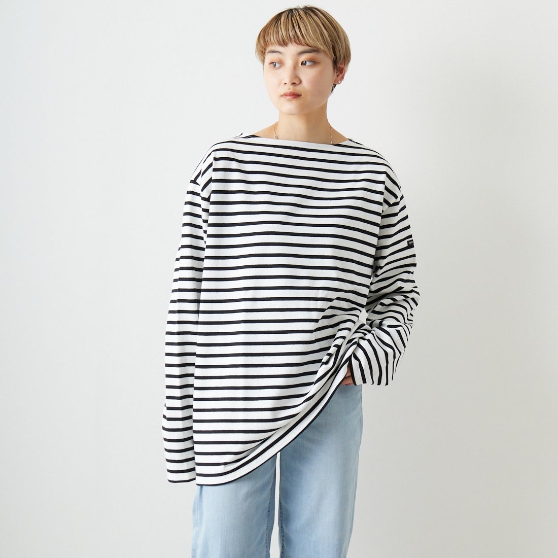 セントジェームス ST.JAMES [セントジェームス] バスクロングスリーブTシャツ [OUESSANT