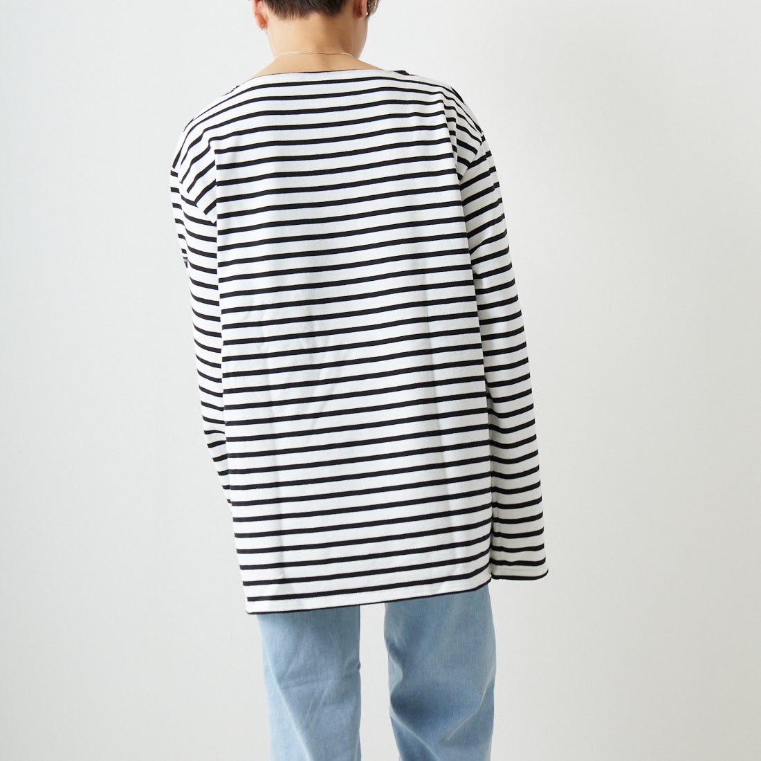 ST.JAMES [セントジェームス] バスクロングスリーブTシャツ [OUESSANT