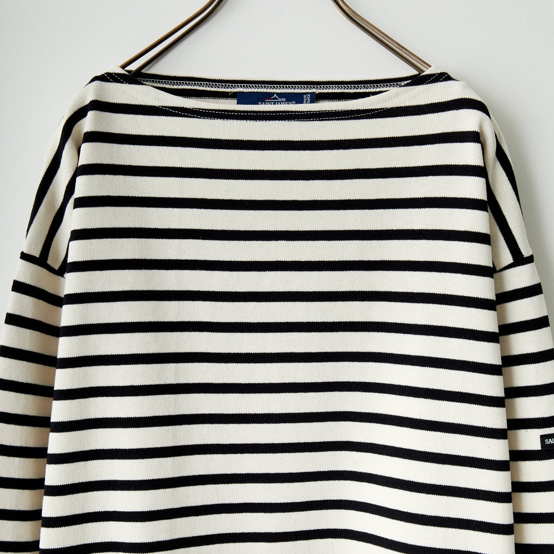 ST.JAMES [セントジェームス] バスクロングスリーブTシャツ [OUESSANT] ECR/NOI