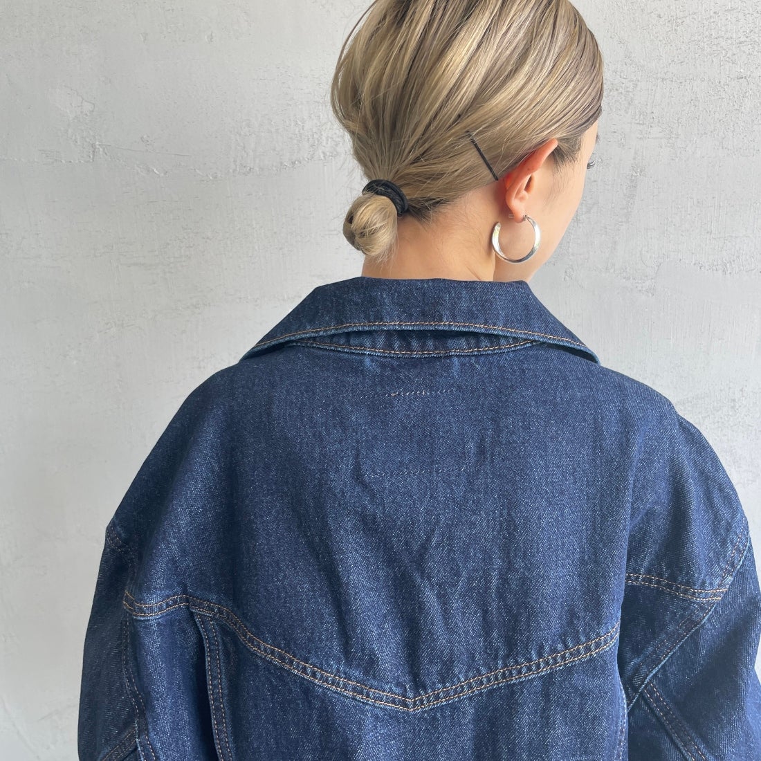 LEVI'S [リーバイス] シュランケン 90sトラッカージャケット [A9155-00] 00 REMEMBE &&モデル身長：150cm 着用サイズ：S&&