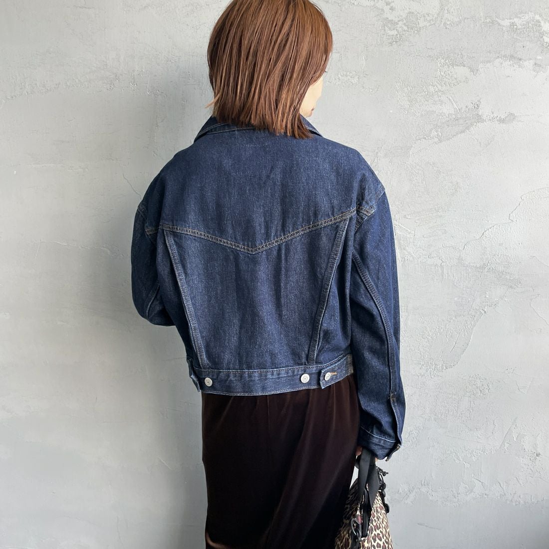 LEVI'S [リーバイス] シュランケン 90sトラッカージャケット [A9155-00] 00 REMEMBE &&モデル身長：158cm 着用サイズ：S&&