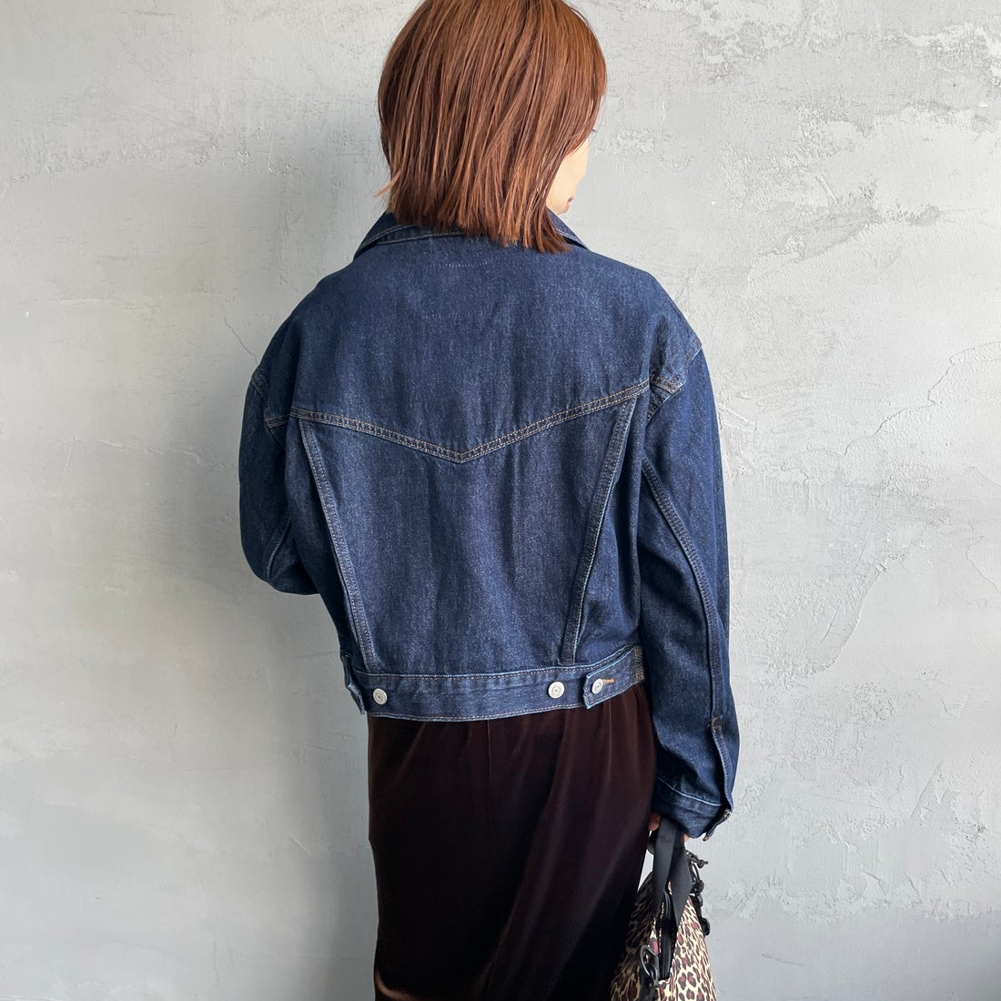 LEVI'S [リーバイス] シュランケン 90sトラッカージャケット [A9155-00] 00 REMEMBE &&モデル身長：158cm 着用サイズ：S&&