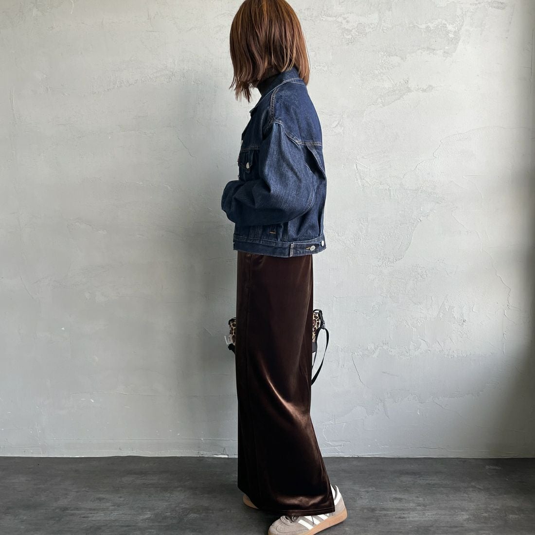 LEVI'S [リーバイス] シュランケン 90sトラッカージャケット [A9155-00] 00 REMEMBE &&モデル身長：158cm 着用サイズ：S&&