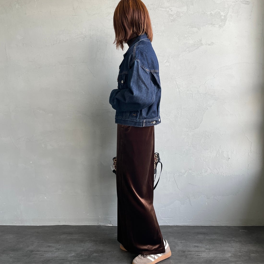 LEVI'S [リーバイス] シュランケン 90sトラッカージャケット [A9155-00] 00 REMEMBE &&モデル身長：158cm 着用サイズ：S&&