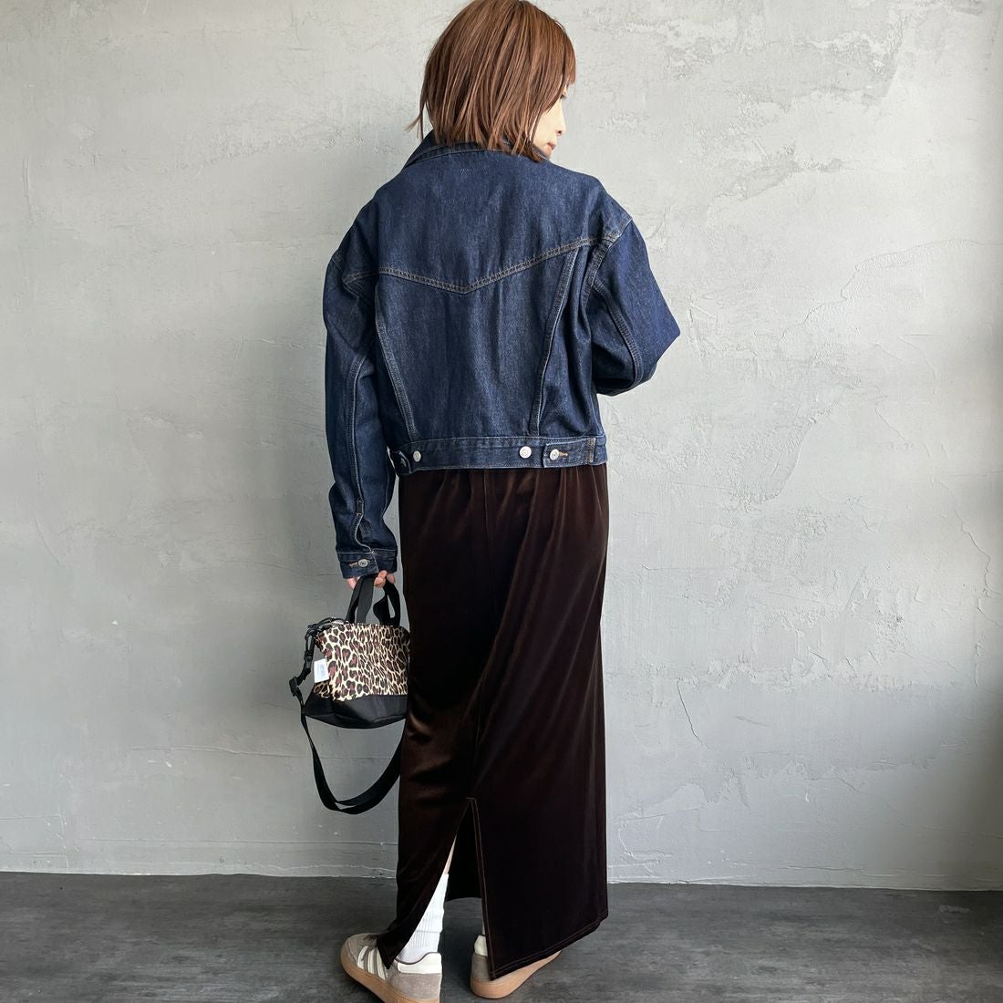 LEVI'S [リーバイス] シュランケン 90sトラッカージャケット [A9155-00] 00 REMEMBE &&モデル身長：158cm 着用サイズ：S&&