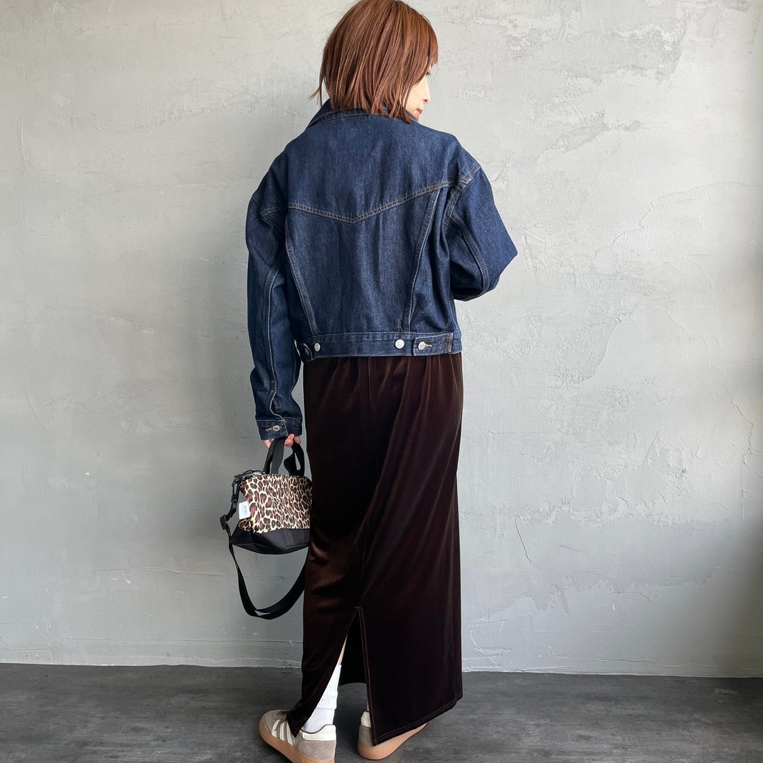 LEVI'S [リーバイス] シュランケン 90sトラッカージャケット [A9155-00] 00 REMEMBE &&モデル身長：158cm 着用サイズ：S&&
