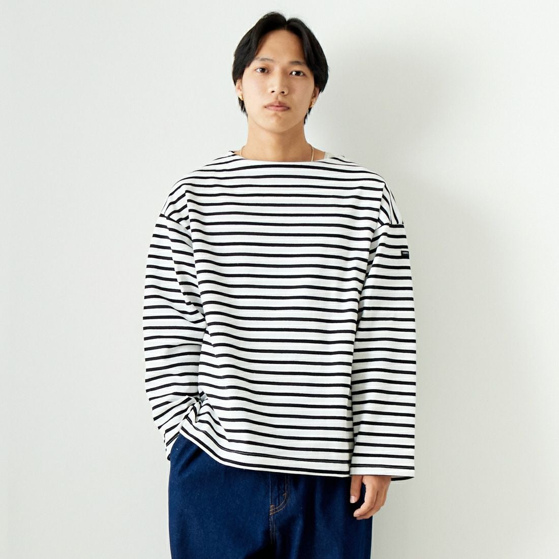 Needles [ニードルズ] UネックロングスリーブTシャツ [SX435