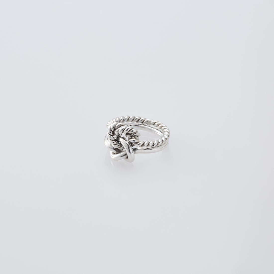 XOLO JEWELRY [ショロジュエリー] ダブルノットロープリング [XOR080] SILVER