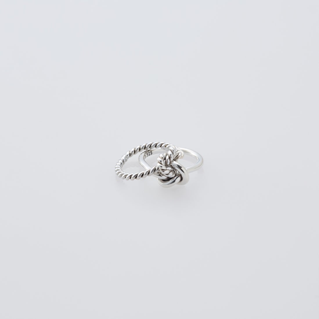 XOLO JEWELRY [ショロジュエリー] ダブルノットロープリング [XOR080] SILVER