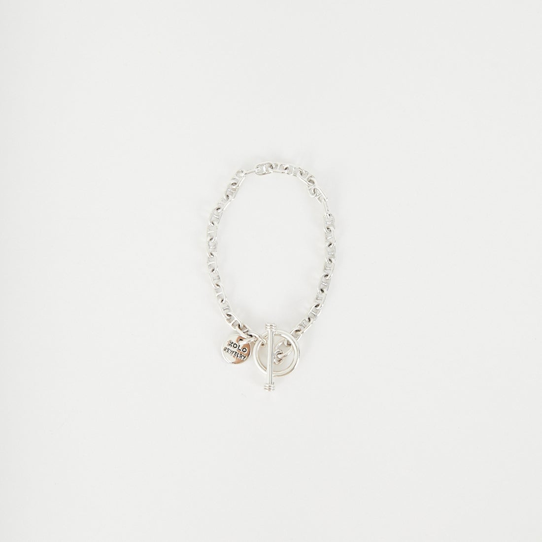 XOLO JEWELRY [ショロジュエリー] ソリッドアンカーリンクブレスレット [XOB107-19] SILVER