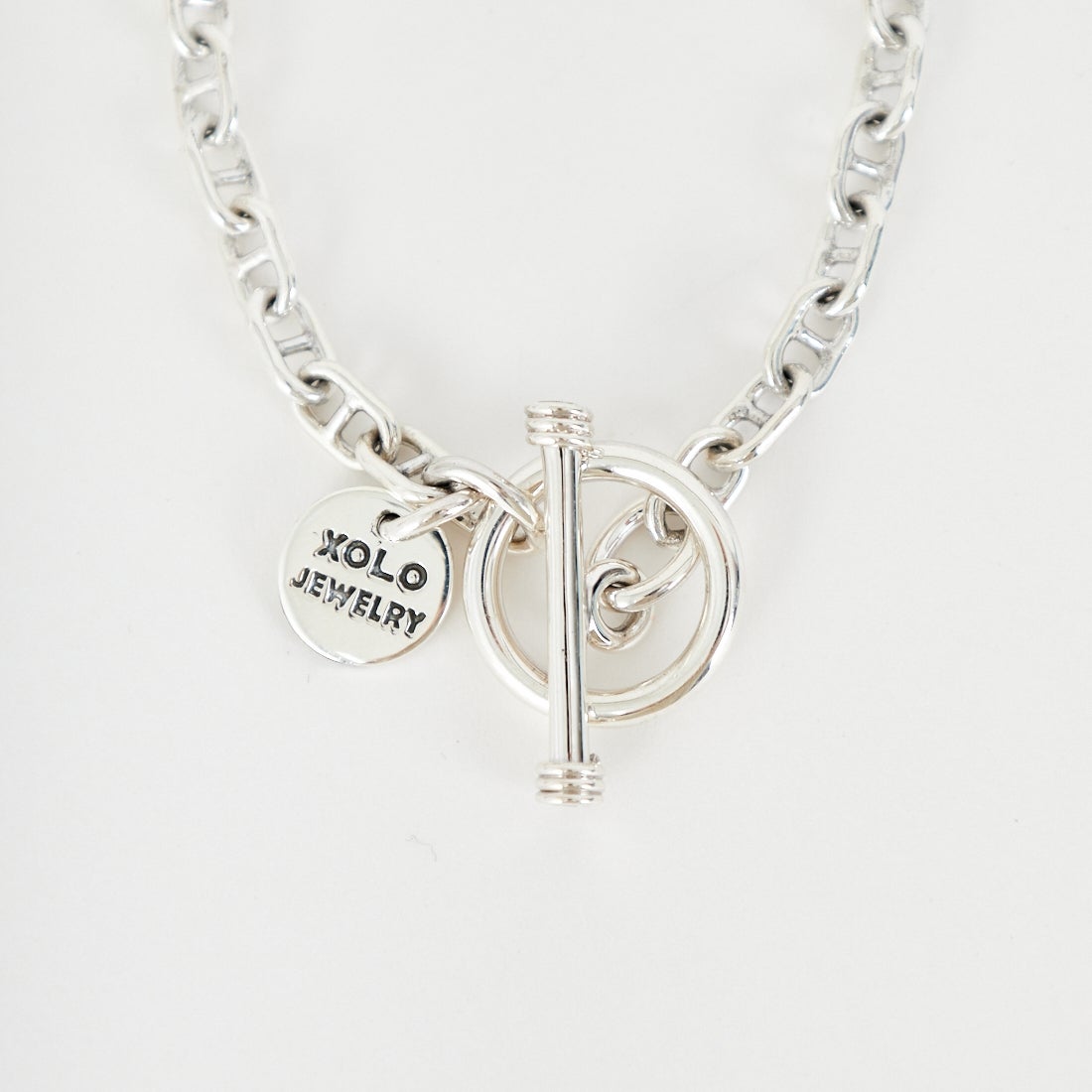 XOLO JEWELRY [ショロジュエリー] ソリッドアンカーリンクブレスレット [XOB107-19] SILVER