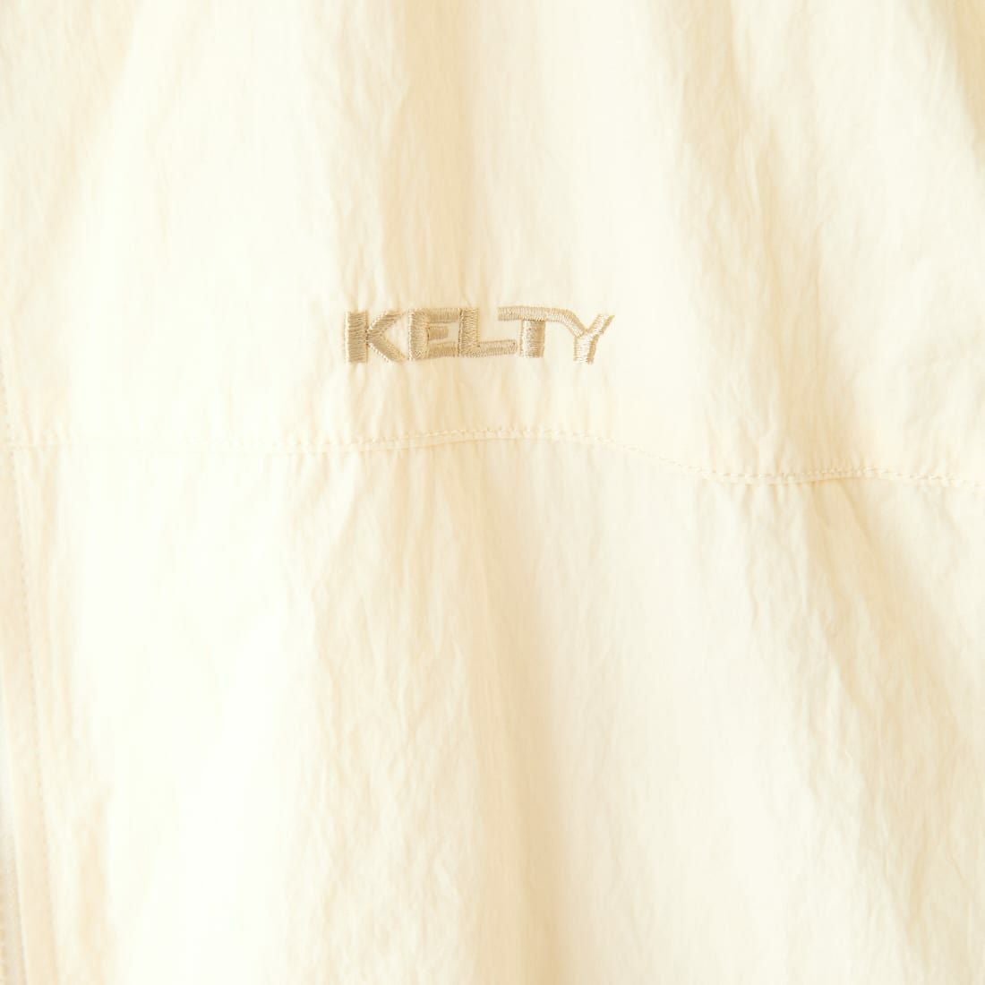 KELTY [ケルティ] 別注 中綿入り サイドスリットナイロンベスト [KE243W10IN02-JF] IVORY