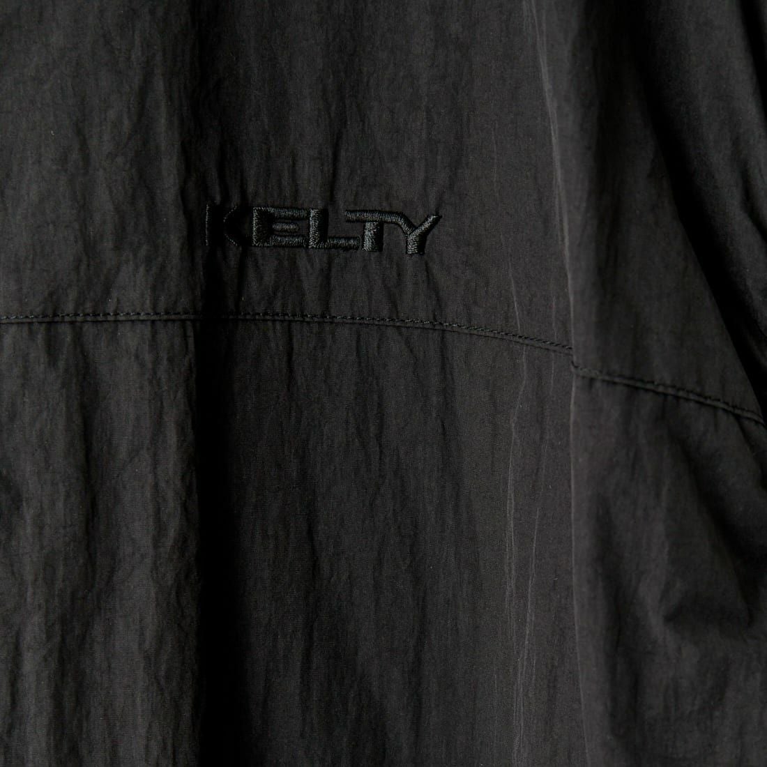 KELTY [ケルティ] 別注 中綿入り サイドスリットナイロンベスト [KE243W10IN02-JF] BLACK