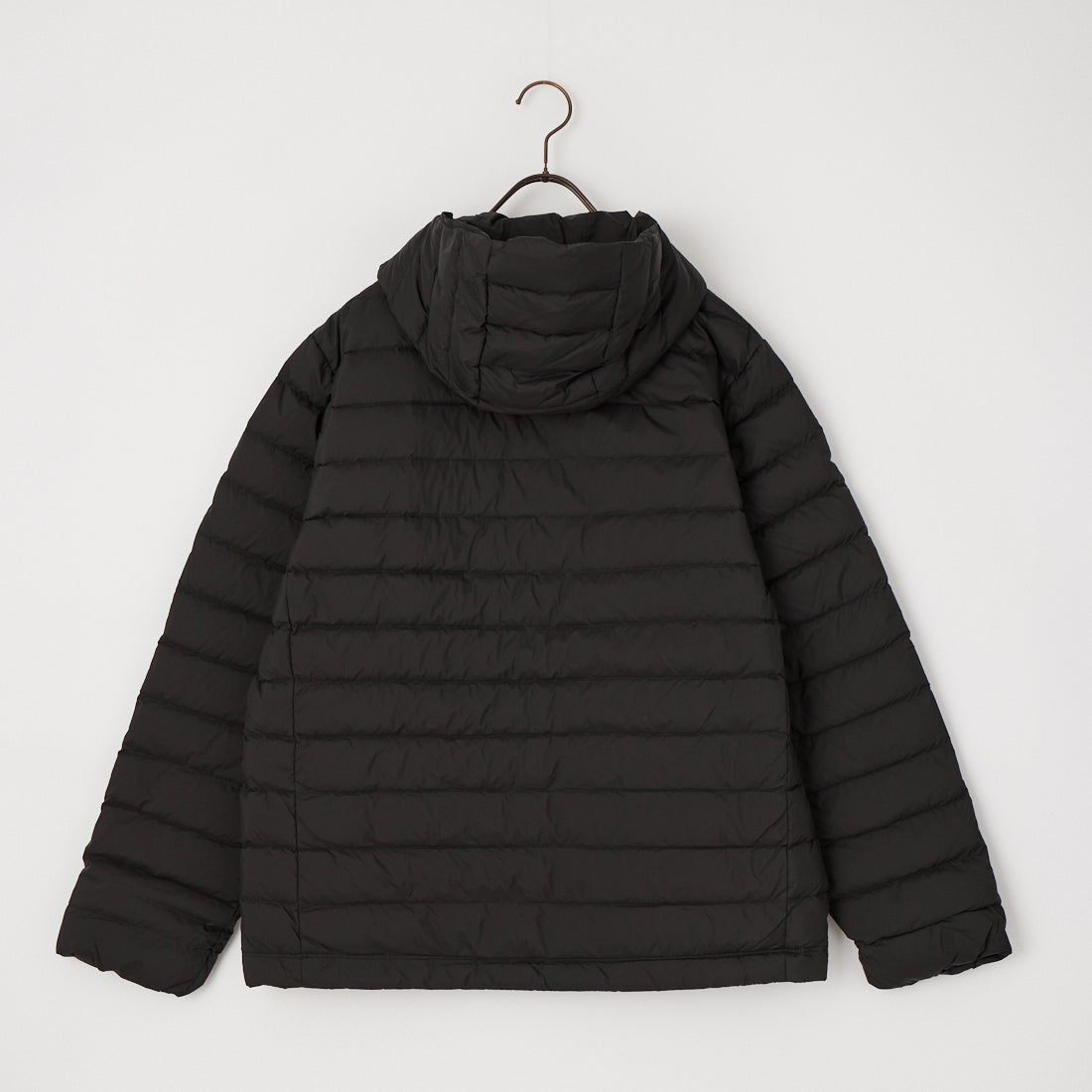 DANTON [ダントン] ミドルダウンフードジャケット [DT-A0564NRP] BLACK