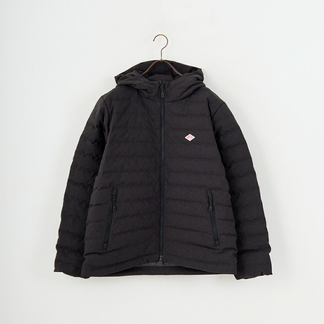 DANTON [ダントン] ウールライクポリエステル フードダウンジャケット [DT-A0187PWL] CHARCOAL