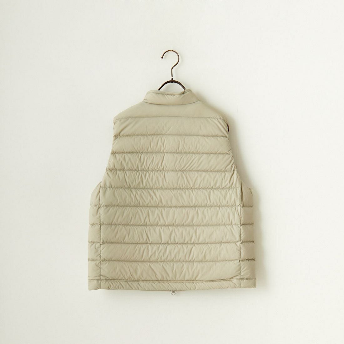 DANTON [ダントン] スタンドカラー ミドルダウンベスト [DT-A0550NRP] GREIGE