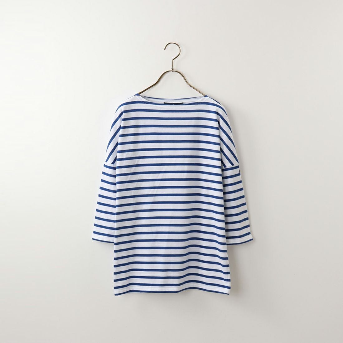 ST.JAMES [セントジェームス] コットンボートネックドロップショルダープルオーバー [16JC-SLOUCH20003] NEI/GIT