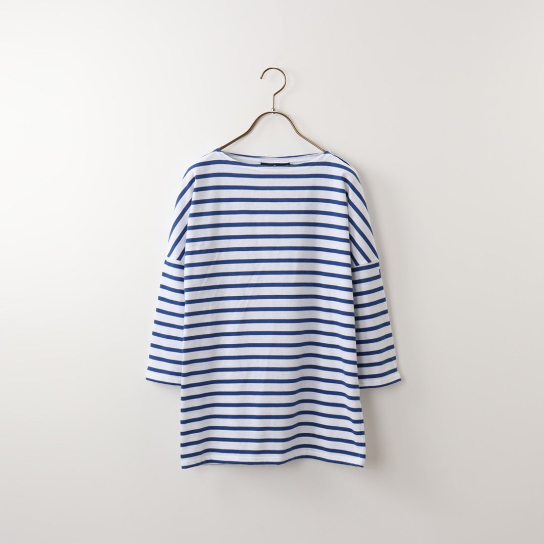 ST.JAMES [セントジェームス] コットンボートネックドロップショルダープルオーバー [16JC-SLOUCH20003] NEI/GIT
