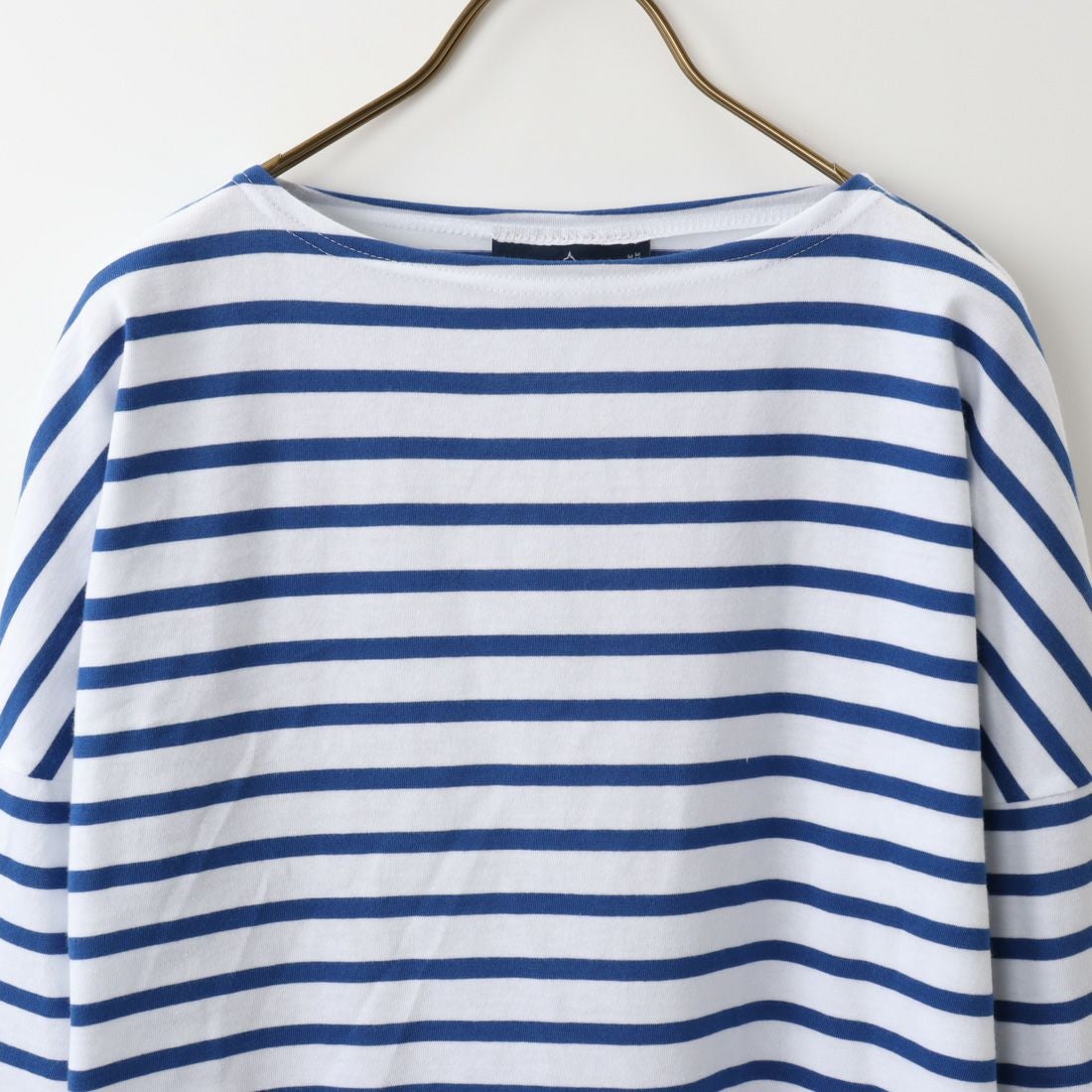 ST.JAMES [セントジェームス] コットンボートネックドロップショルダープルオーバー [16JC-SLOUCH20003] NEI/GIT