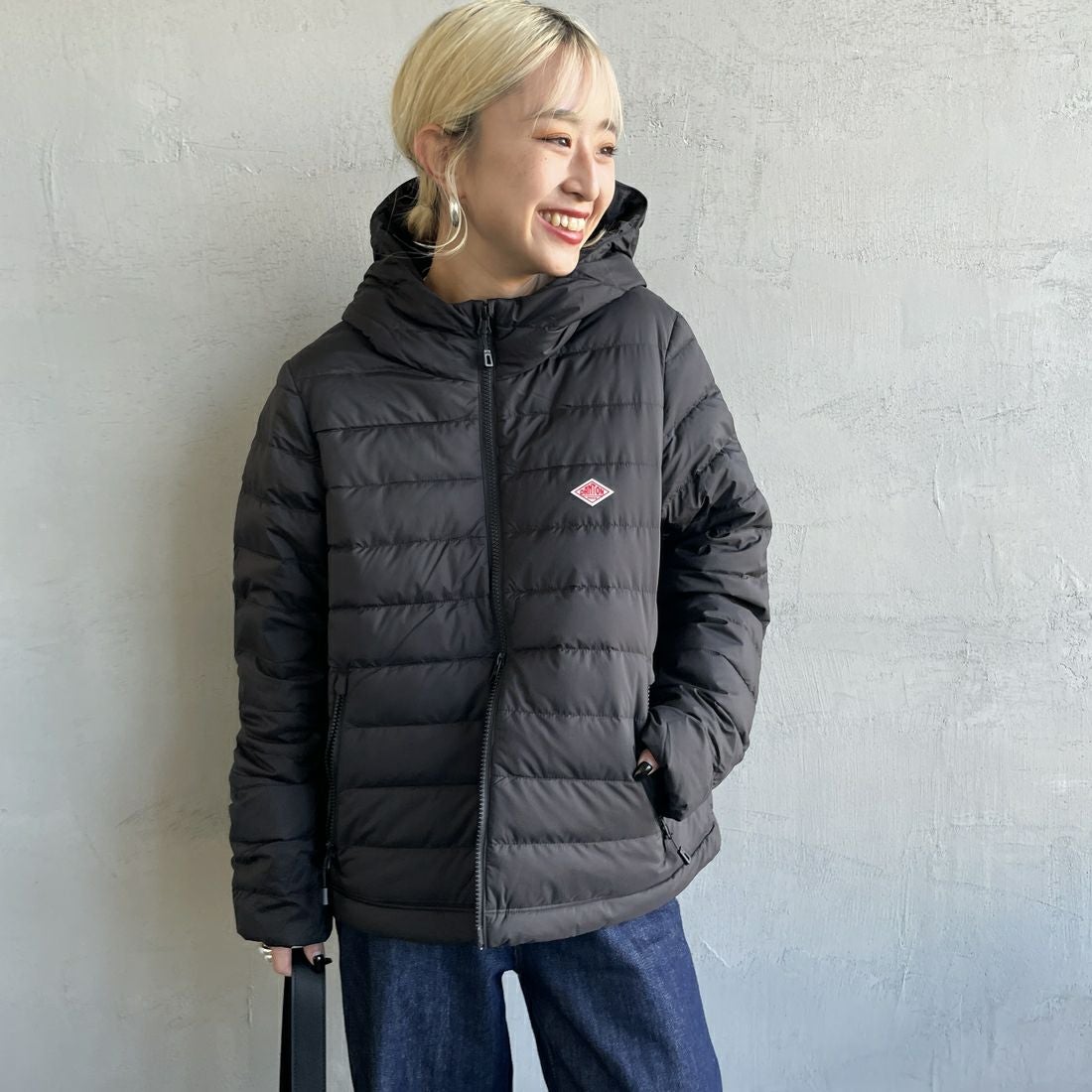 BLACK&&モデル身長：150cm 着用サイズ：S&&