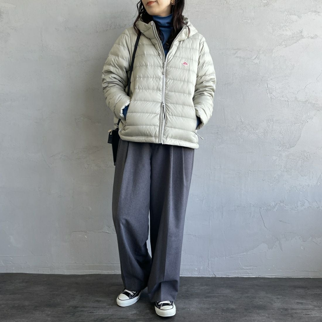 DANTON [ダントン] ミドルダウンフードジャケット [DT-A0563NRP