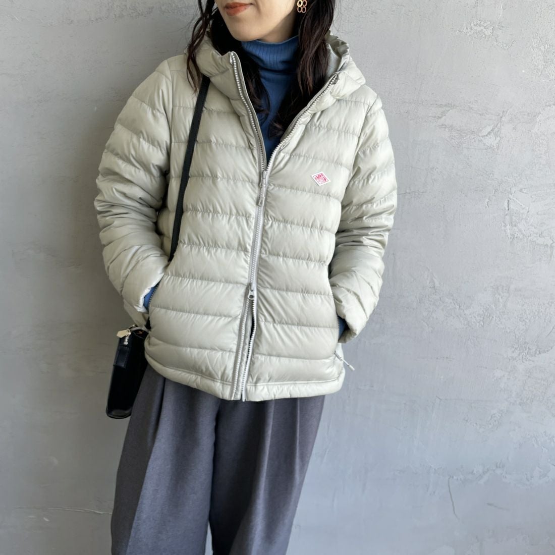 DANTON [ダントン] ミドルダウンフードジャケット [DT-A0563NRP