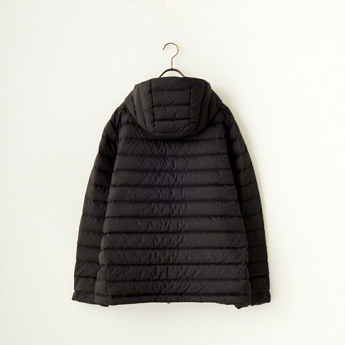 DANTON [ダントン] ミドルダウンフードジャケット [DT-A0563NRP] BLACK