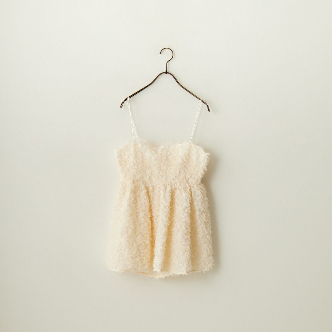 USINE [ユジーヌ] フェザーキャミブラウス [2430602] IVORY